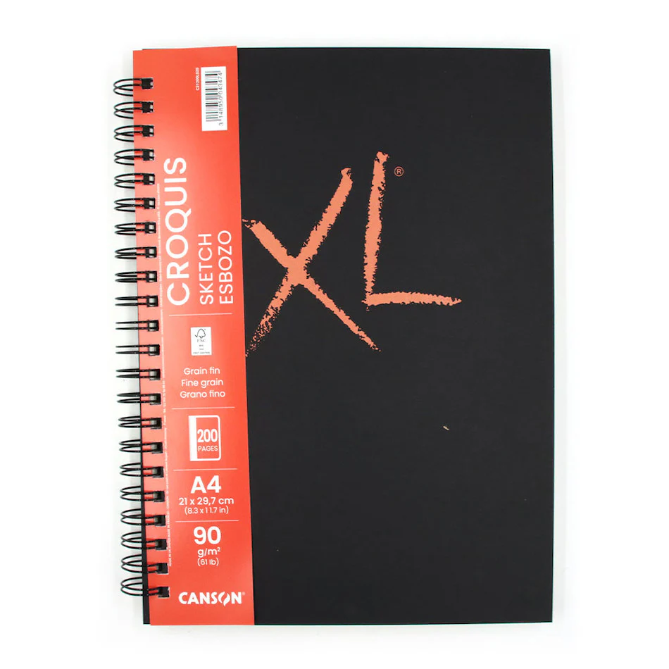 Canson XL Sketch Book Wirebound Portrait A4 100 Sheets