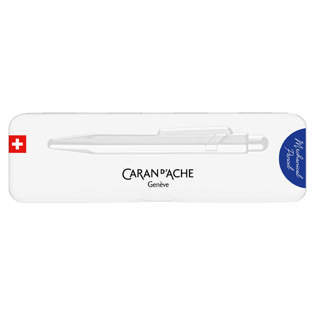 Caran d'Ache 844 Colormat-X Mechanical Pencil in Slimpack Blue - Image 3