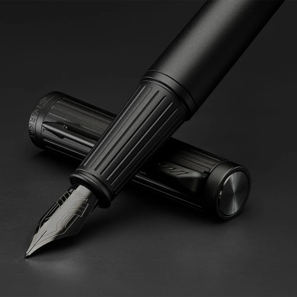 Parker Ingenuity Fountain Pen Black with Black Trim - Image 4