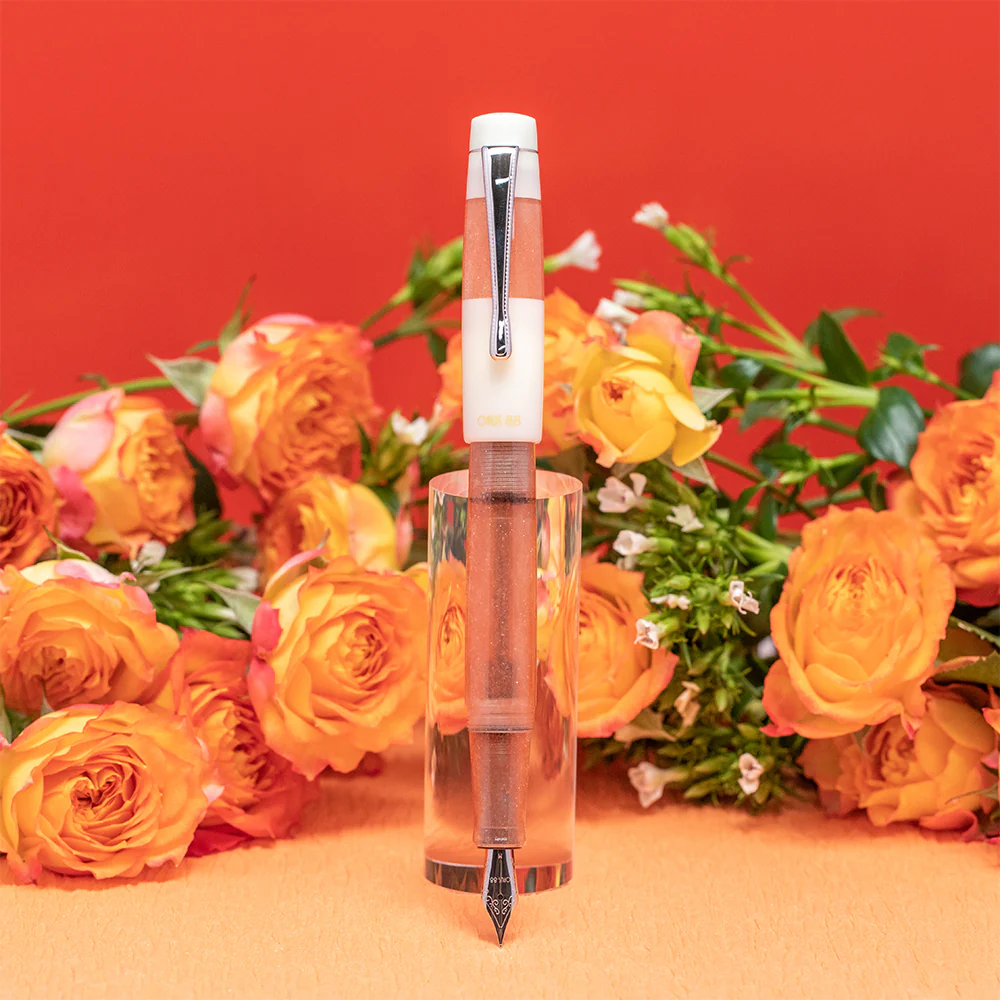 Opus 88 Koloro Eye Dropper Fountain Pen Pink - Image 2