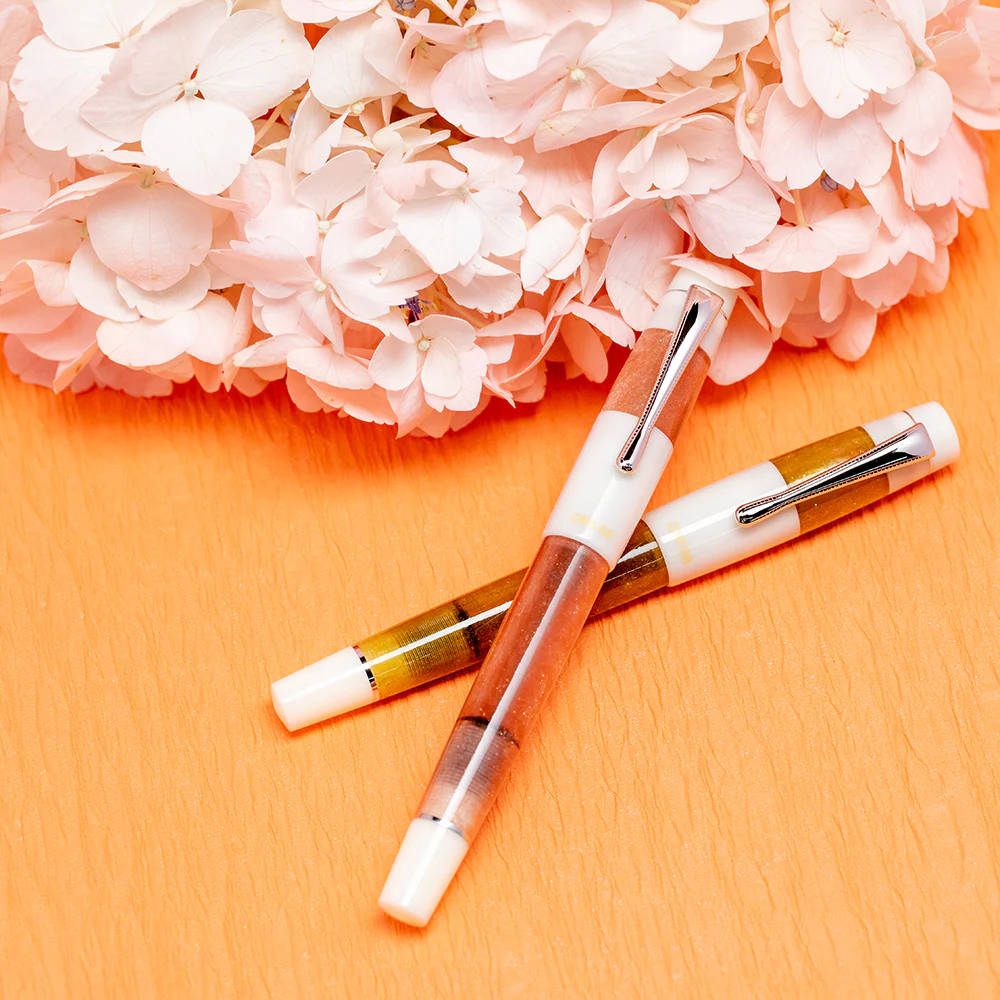 Opus 88 Koloro Eye Dropper Fountain Pen Pink - Image 6