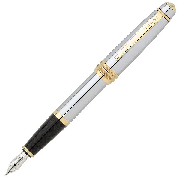 Cross Bailey Fountain Pen Medalist Chrome and Gold
