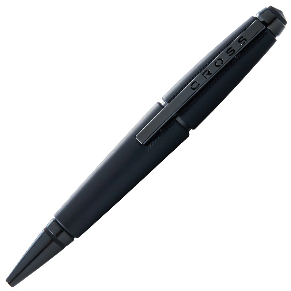 Cross Edge Telescopic Selectip Rollerball Pen Matt Black - Image 2