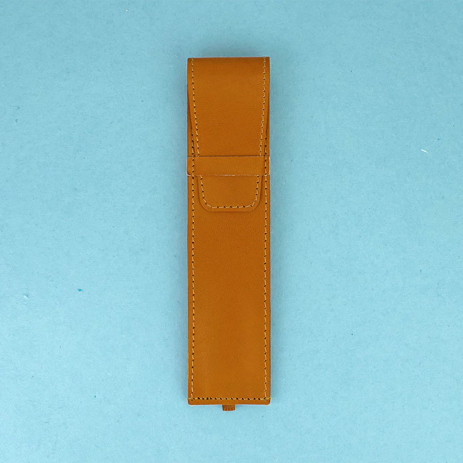 Cult Pens Leather Pen Strap Brown - Image 2