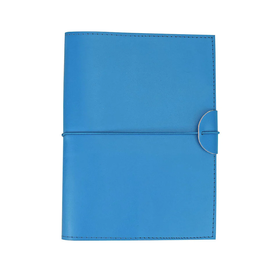 Cult Pens A5 Leather Refillable Cover Blue