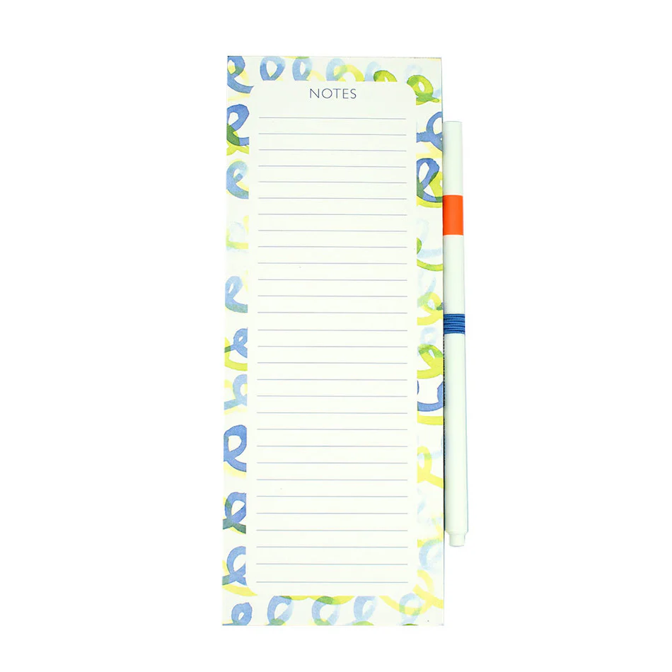 Cult Pens Squiggles List Pad With Magnet