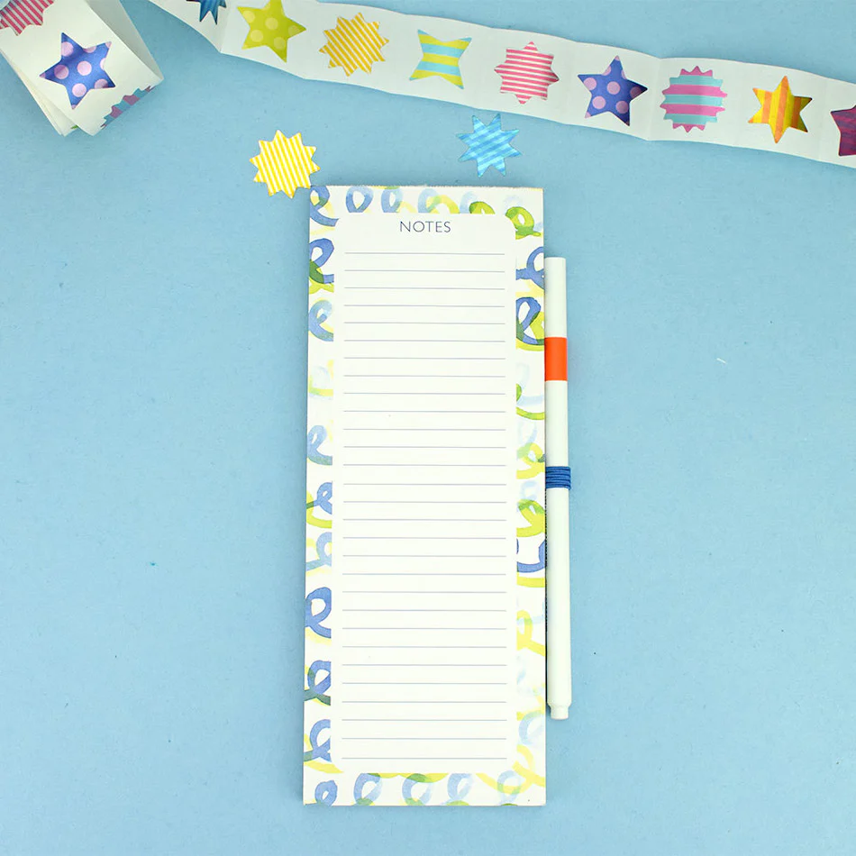 Cult Pens Squiggles List Pad With Magnet - Image 2