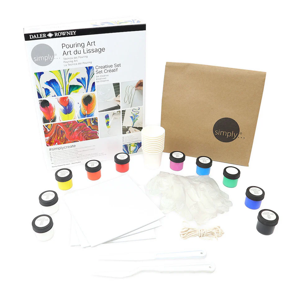 Daler-Rowney Simply Pouring Creative Set