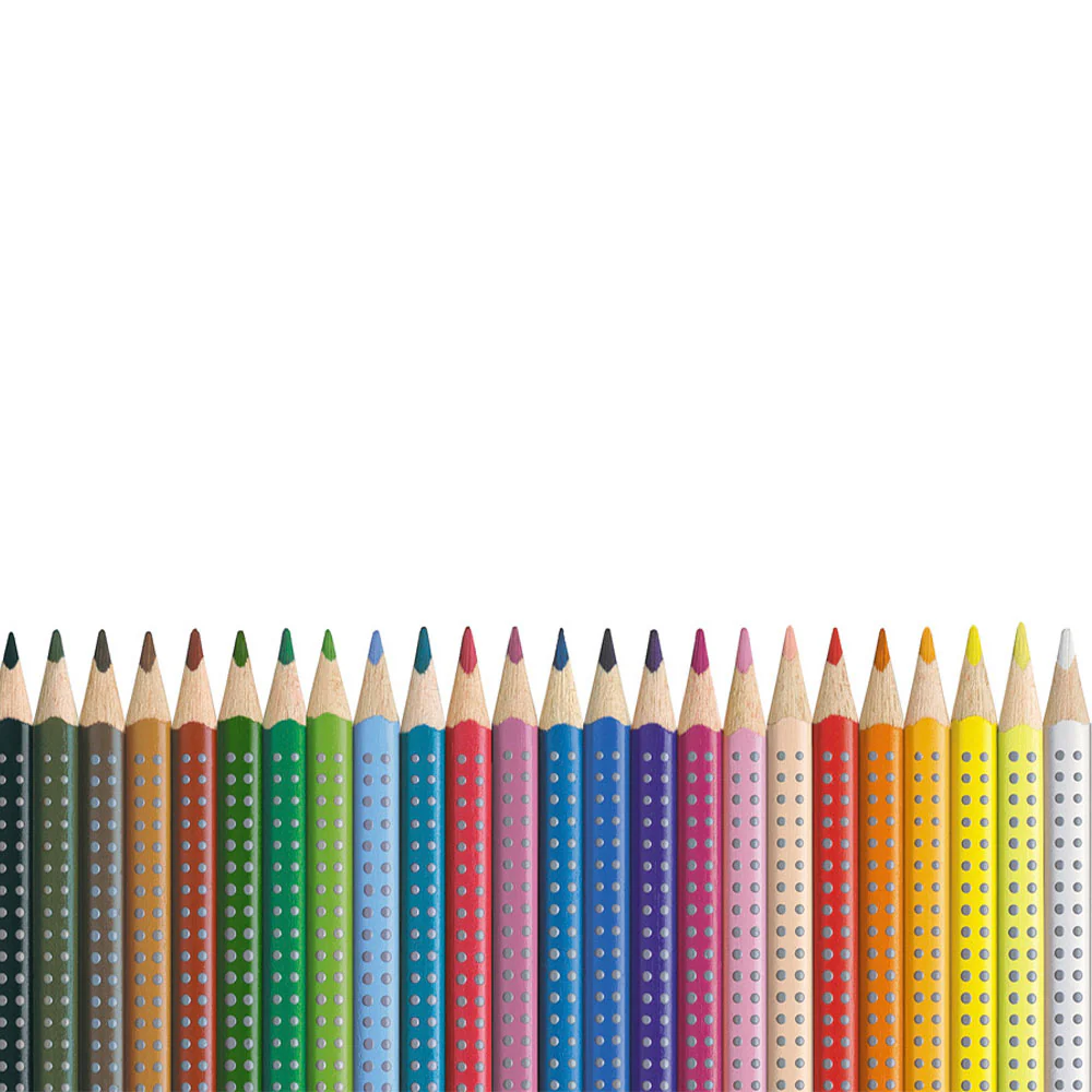 Faber-Castell Grip Colouring Pencil Set of 24 - Image 2