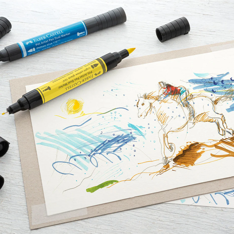Faber-Castell Pitt Artist Pen Dual Marker - Image 2