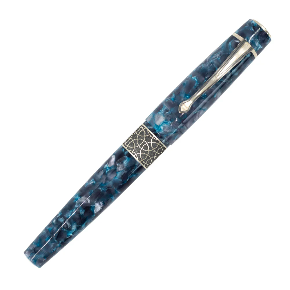 Kilk Celestial Fountain Pen Blue Chipped - Image 6