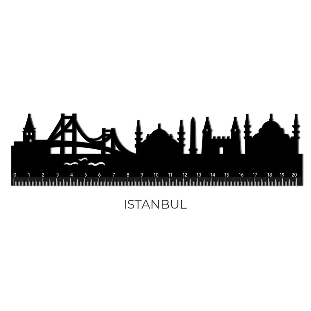Legami Follow The Skyline Ruler Istanbul