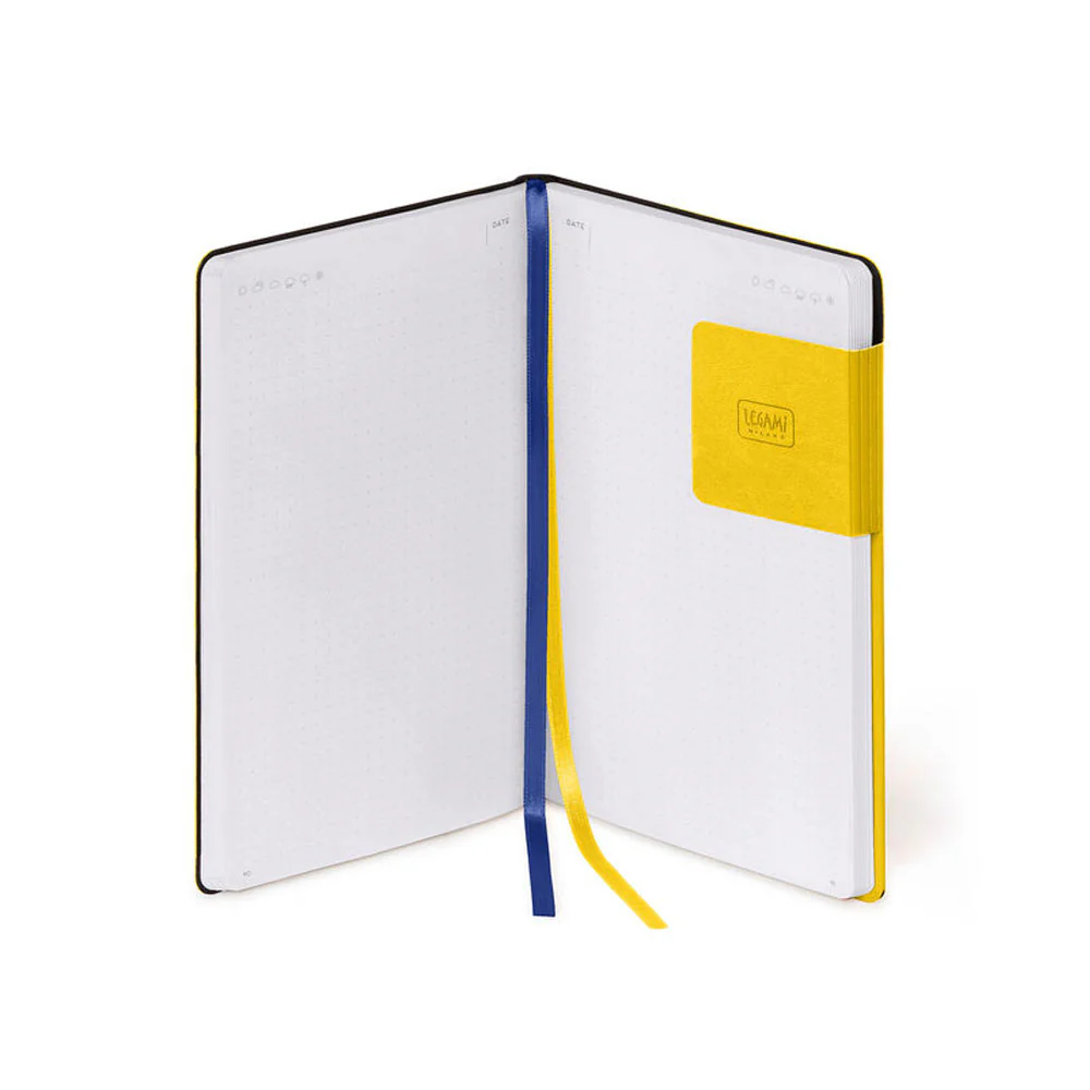 Legami My Notebook Medium Yellow Freesia - Image 3