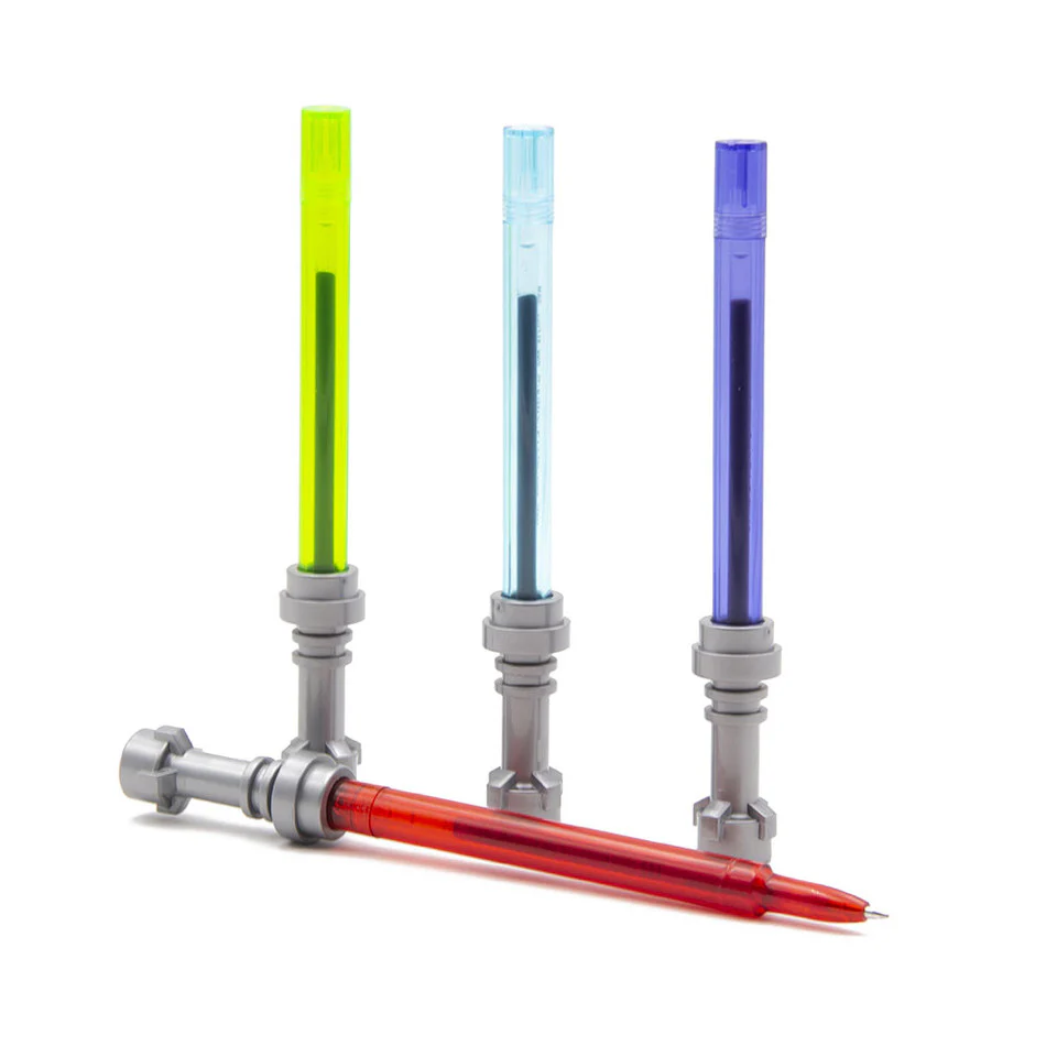 LEGO Star Wars Lightsaber Gel Pen Set of 4 Assorted
