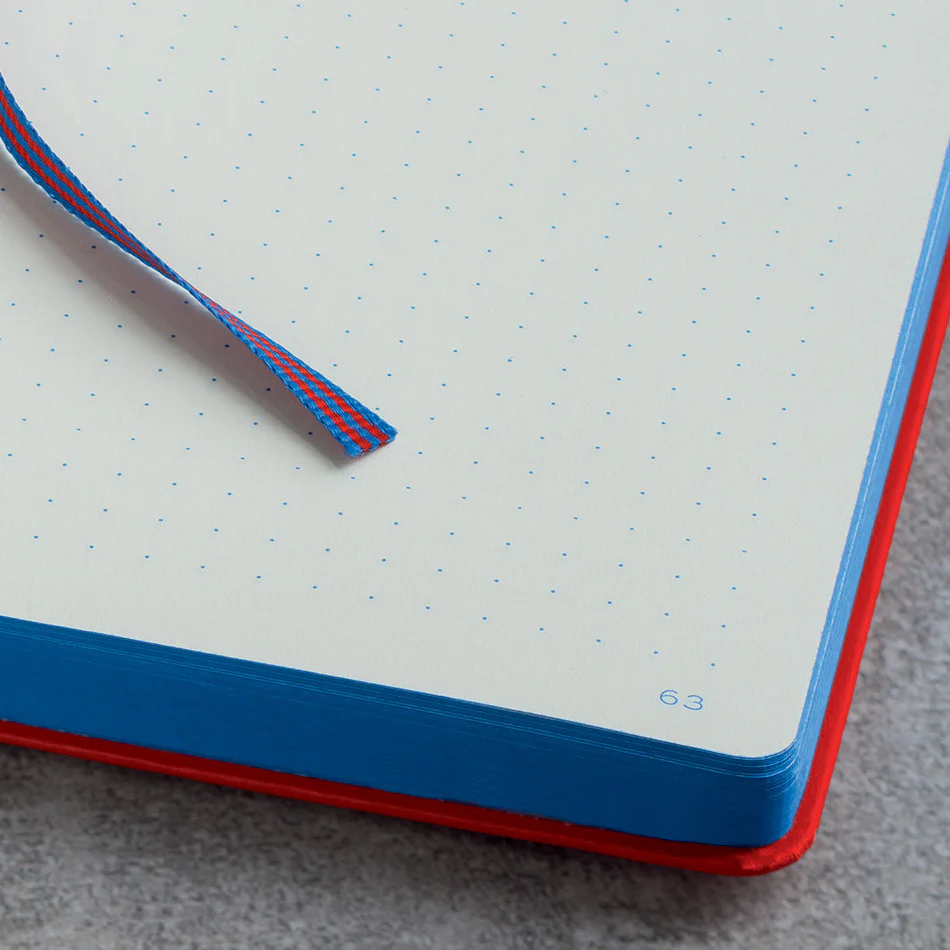 LEUCHTTURM1917 Bauhaus Edition Hardcover Notebook Medium Royal Blue Dotted - Image 3