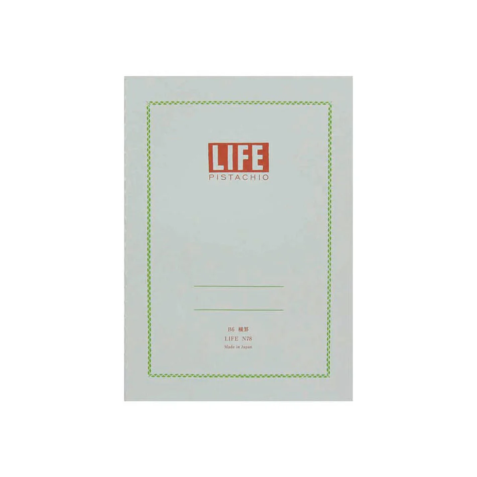 Life Pistachio Notebook B6+