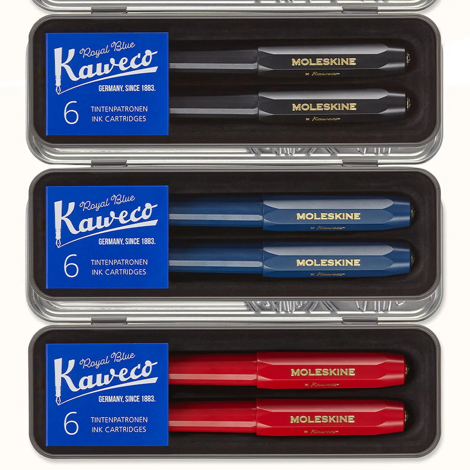 Moleskine x Kaweco Fountain Pen and Ballpoint Set - Image 3