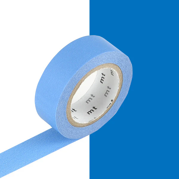 mt Washi Masking Tape - 15mm x 7m - Blue