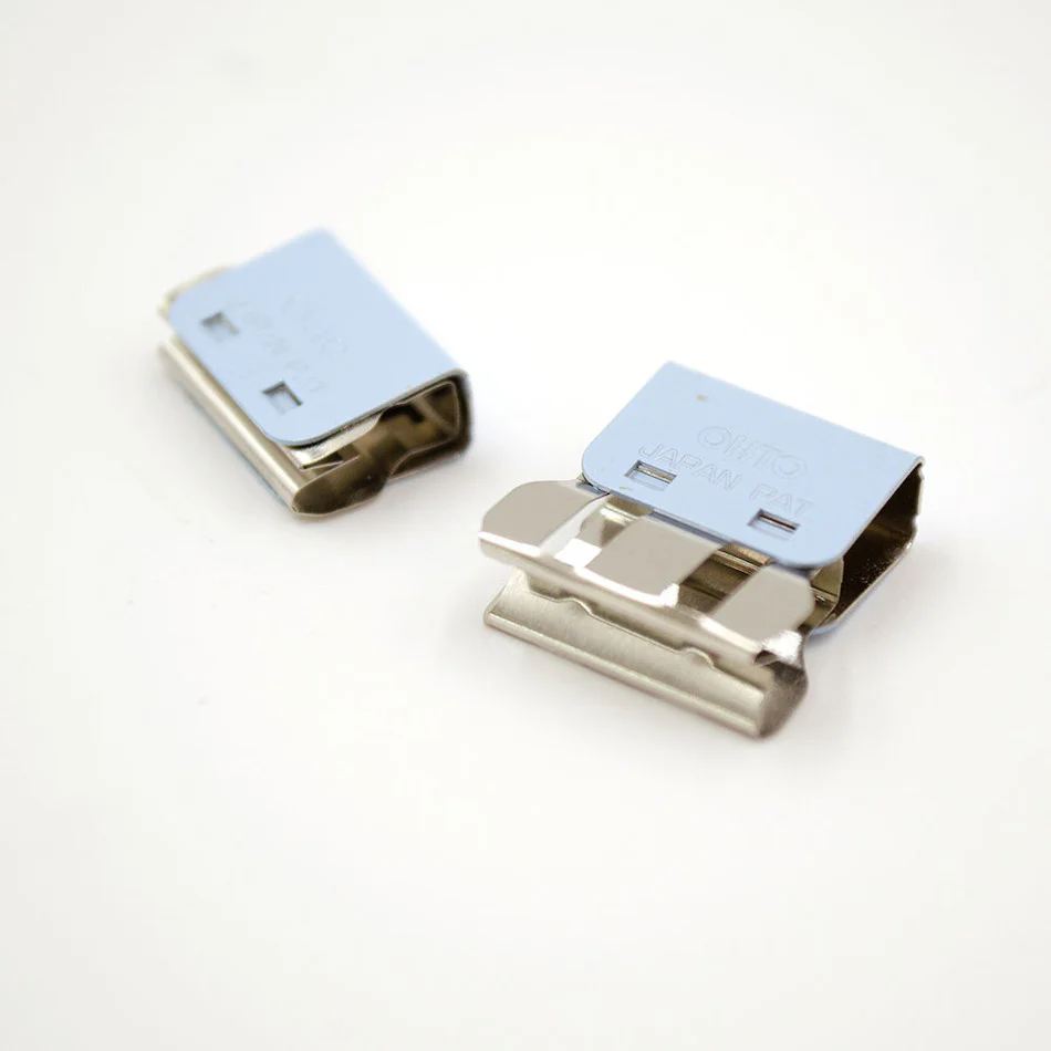 OHTO Slide Clipper Mini Clips Assorted Set of 9 Pastel Colours - Image 3