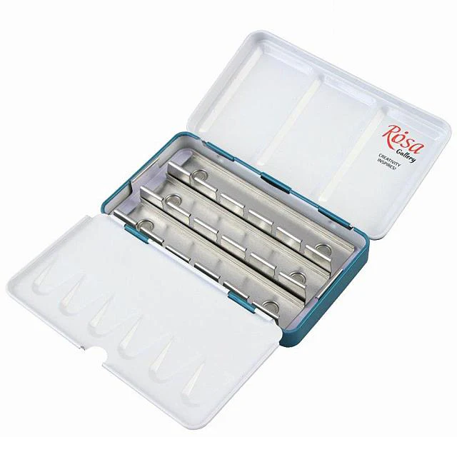 Rosa Empty Metal Case For 12 Watercolour Full Pans