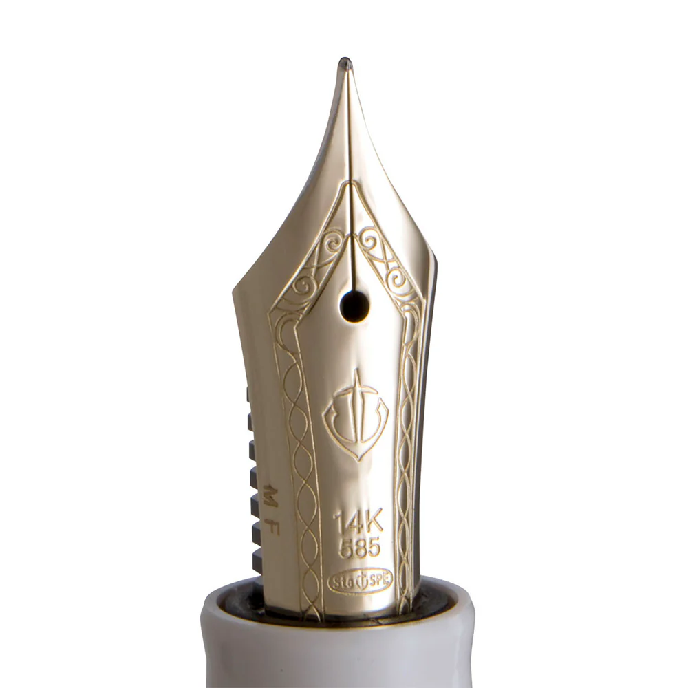 Sailor Professional Gear Slim Mini Rencontre Fountain Pen Gris Fer 14K Nib - Image 4