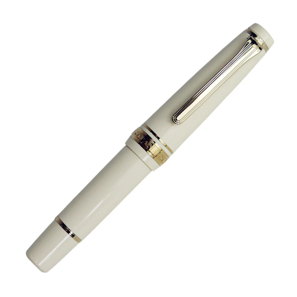 Sailor Professional Gear Slim (Sapporo) Mini Fountain Pen Ivory - Image 4