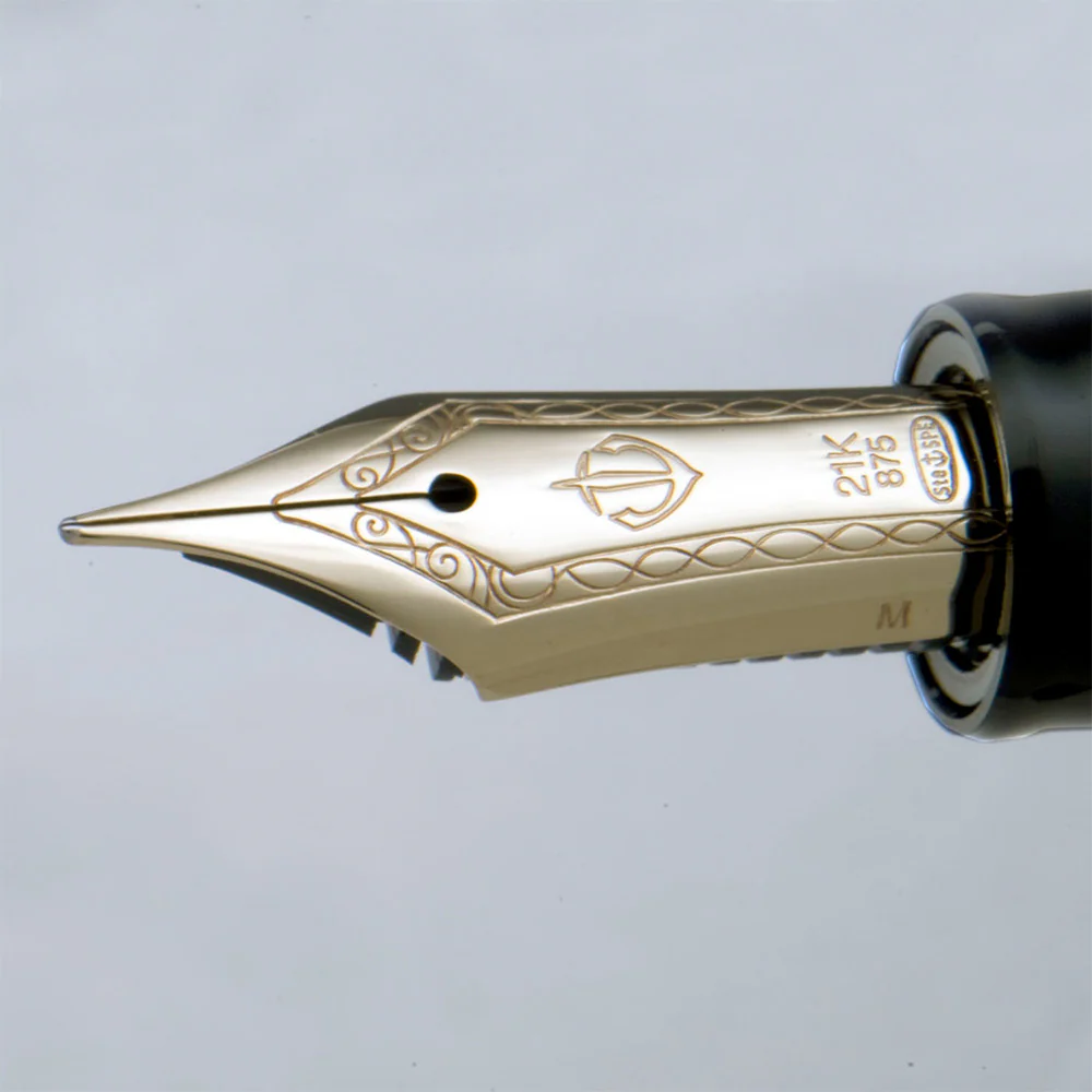 Sailor Rei III Fountain Pen Fukui Sousaku Wakasa-Nuri 21K Gold Medium - Image 5