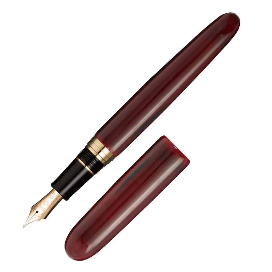 Sailor Shi Rei II Fountain Pen Ishikawa Kaga-nuri 21K Gold Medium