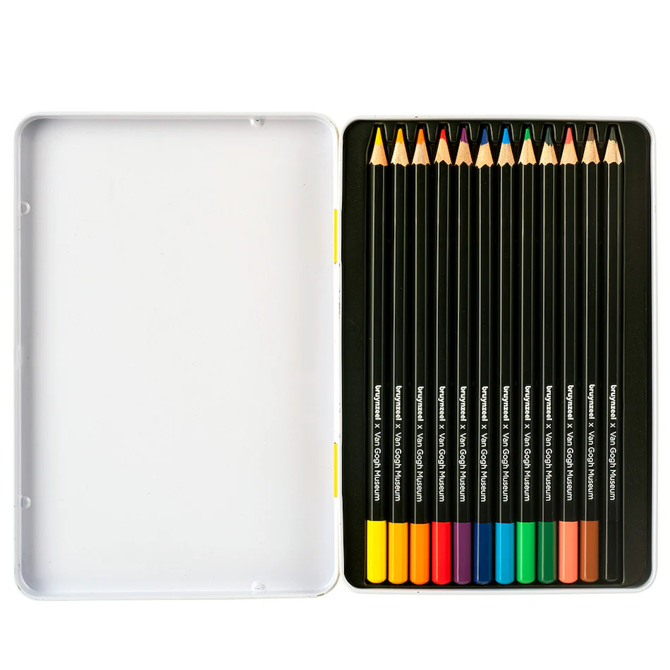 Sakura VGM Bruynzeel Coloured Pencil Tin of 12 - Image 3
