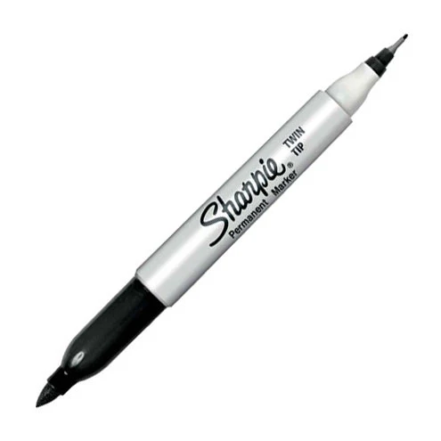 Sharpie Permanent Marker Pen Twin Tip
