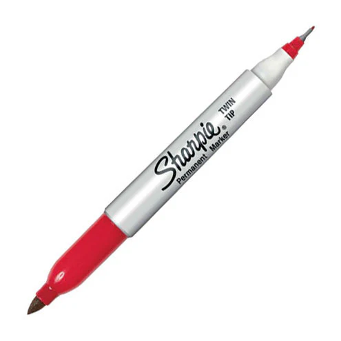 Sharpie Permanent Marker Pen Twin Tip - Image 2