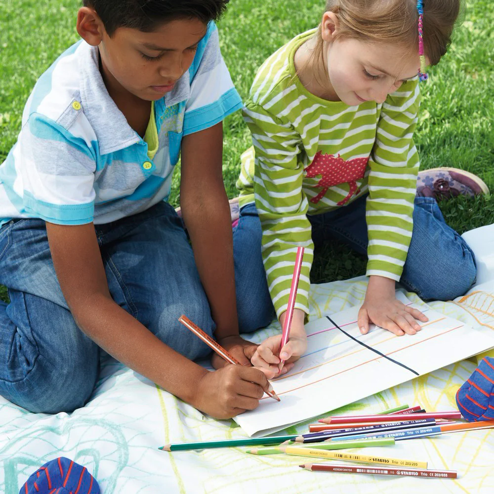 STABILO Trio Thick Colouring Pencil Set of 24 - Image 4