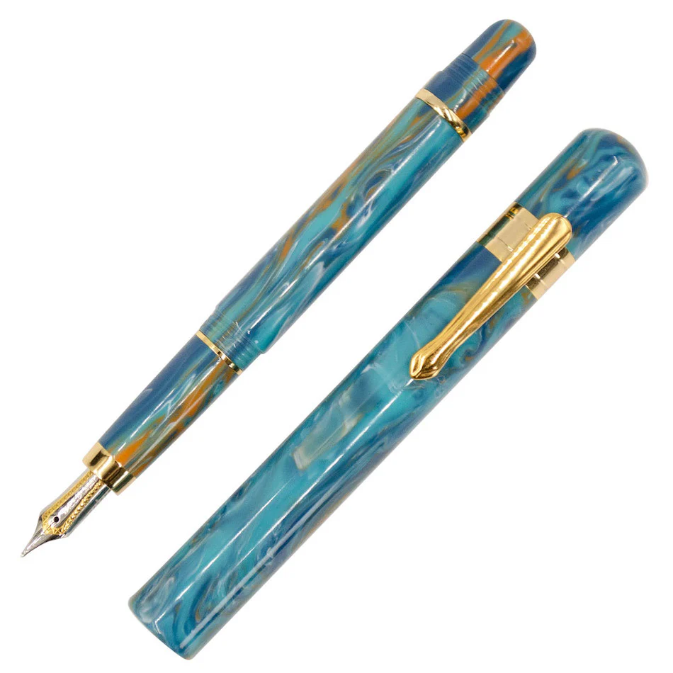 Taccia Covenant Fountain Pen Blue Apatite