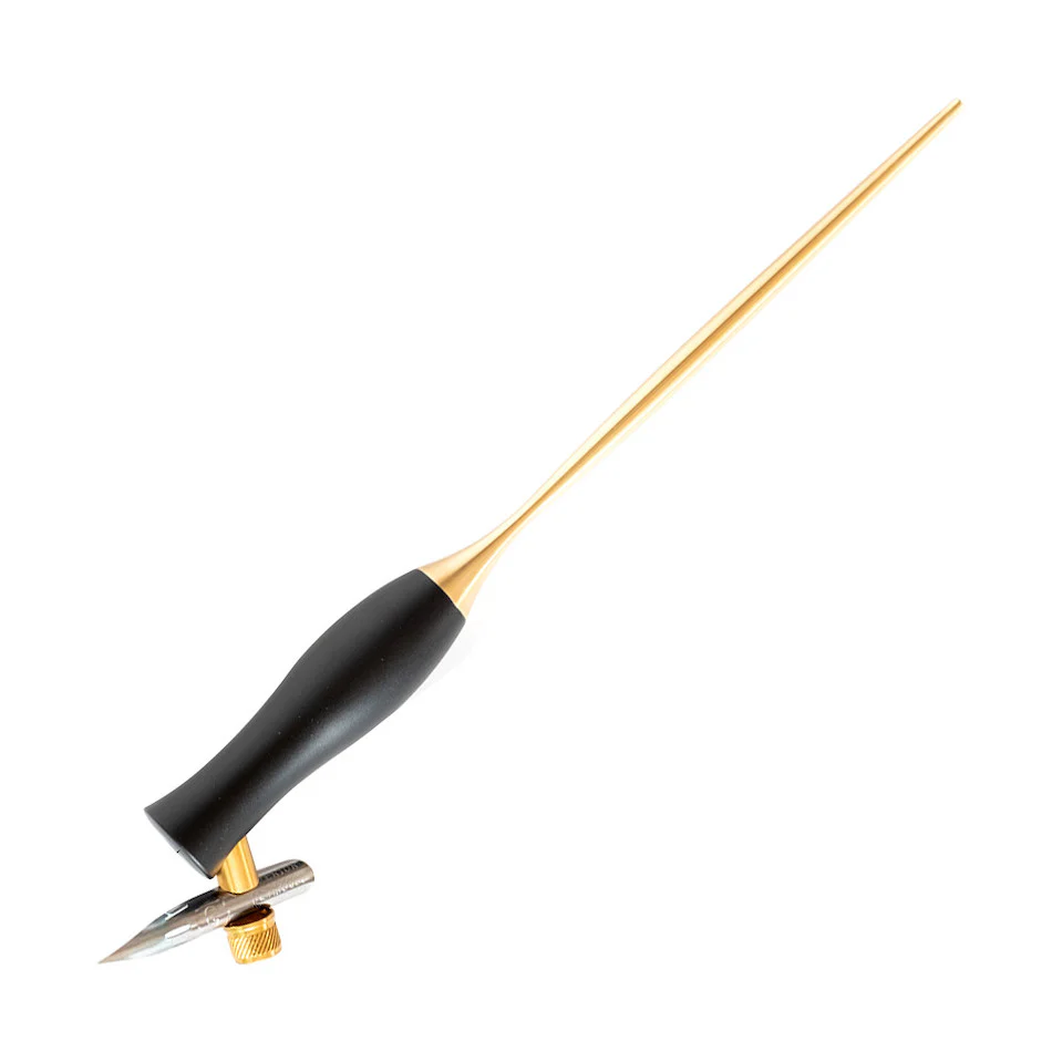 Tom's Studio The Bloom Oblique Nib Holder Jet Black