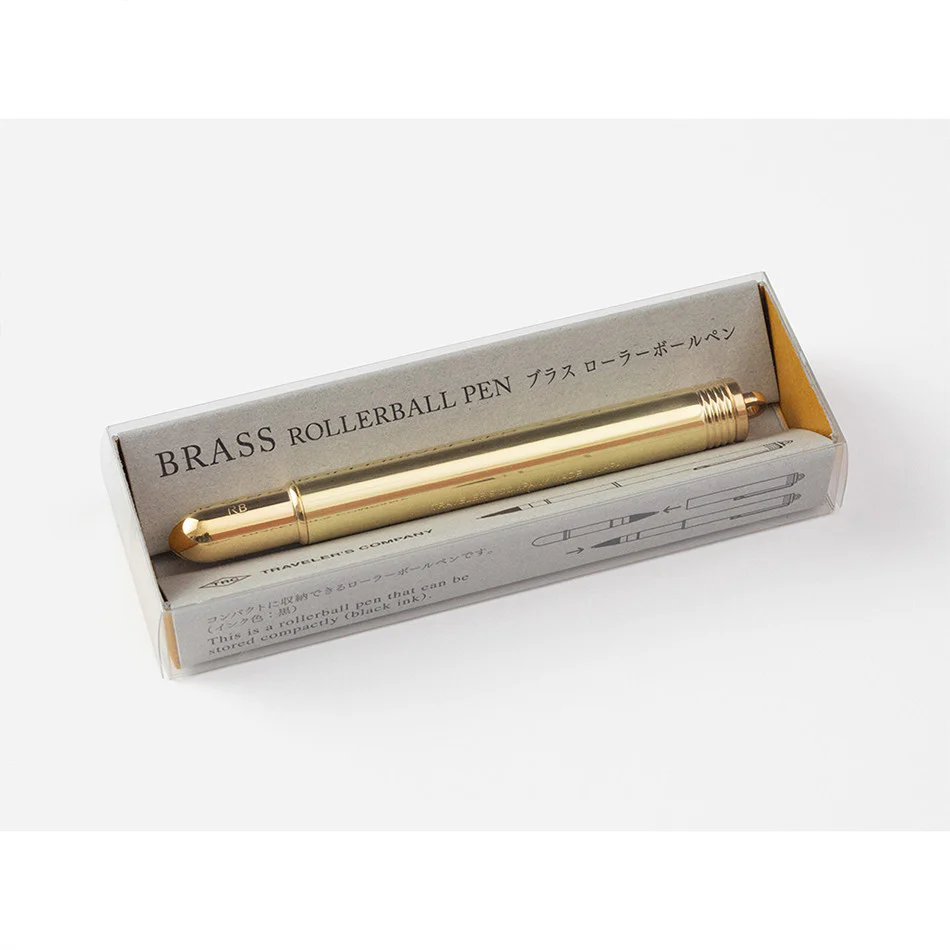 TRAVELER'S COMPANY BRASS Rollerball Pen - Image 4