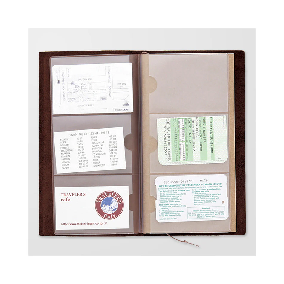 TRAVELER'S COMPANY Notebook Refill Card File - Image 2
