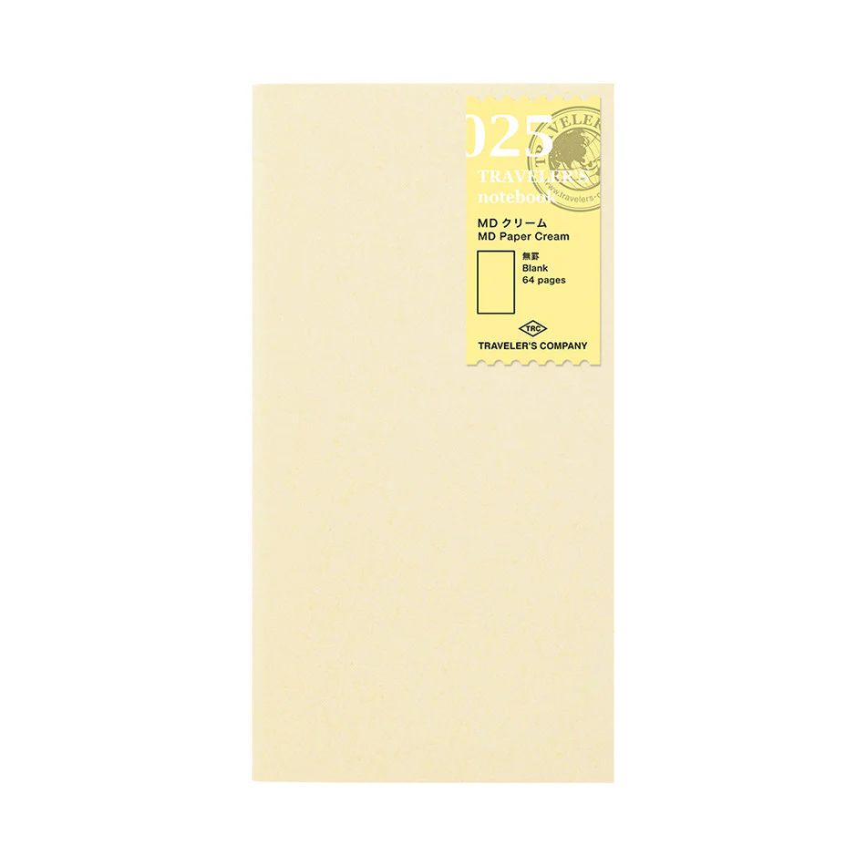 TRAVELER'S COMPANY Notebook Refill Cream
