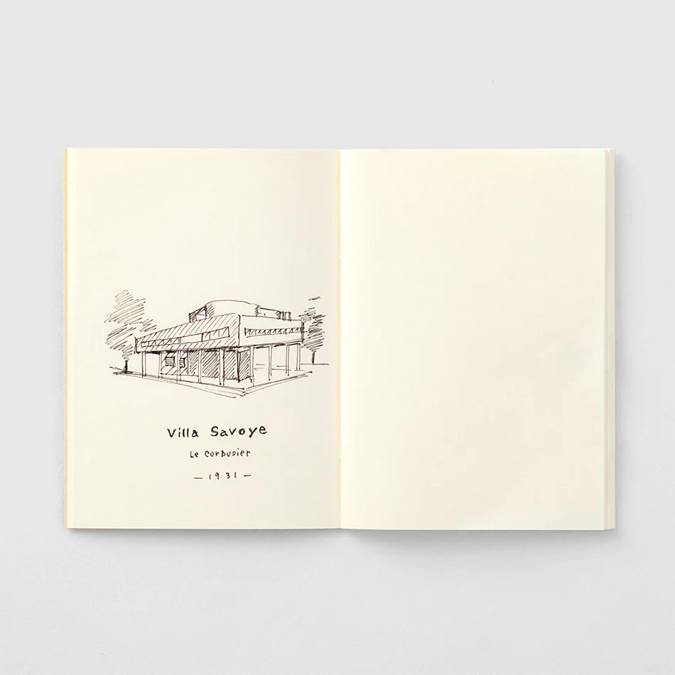 TRAVELER'S COMPANY Notebook Refill Passport Size Cream - Image 2