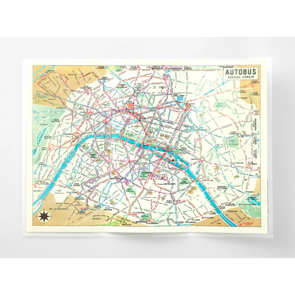 TRAVELER'S COMPANY Notebook Refill Three-Fold File - Image 2
