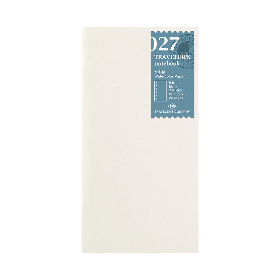 TRAVELER'S COMPANY Notebook Refill Watercolour Paper