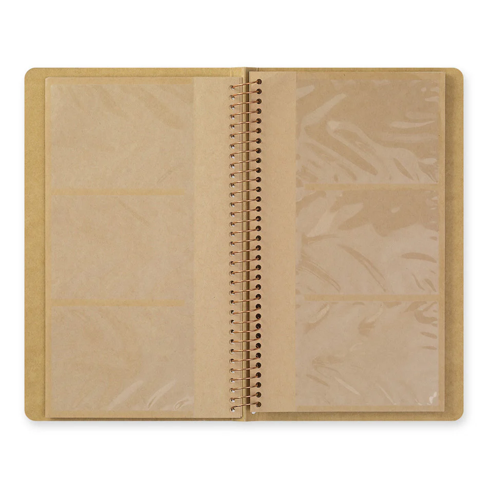 TRAVELER'S COMPANY Notebook Spiral Ring A5 Slim (130 x 210) Card File - Image 2