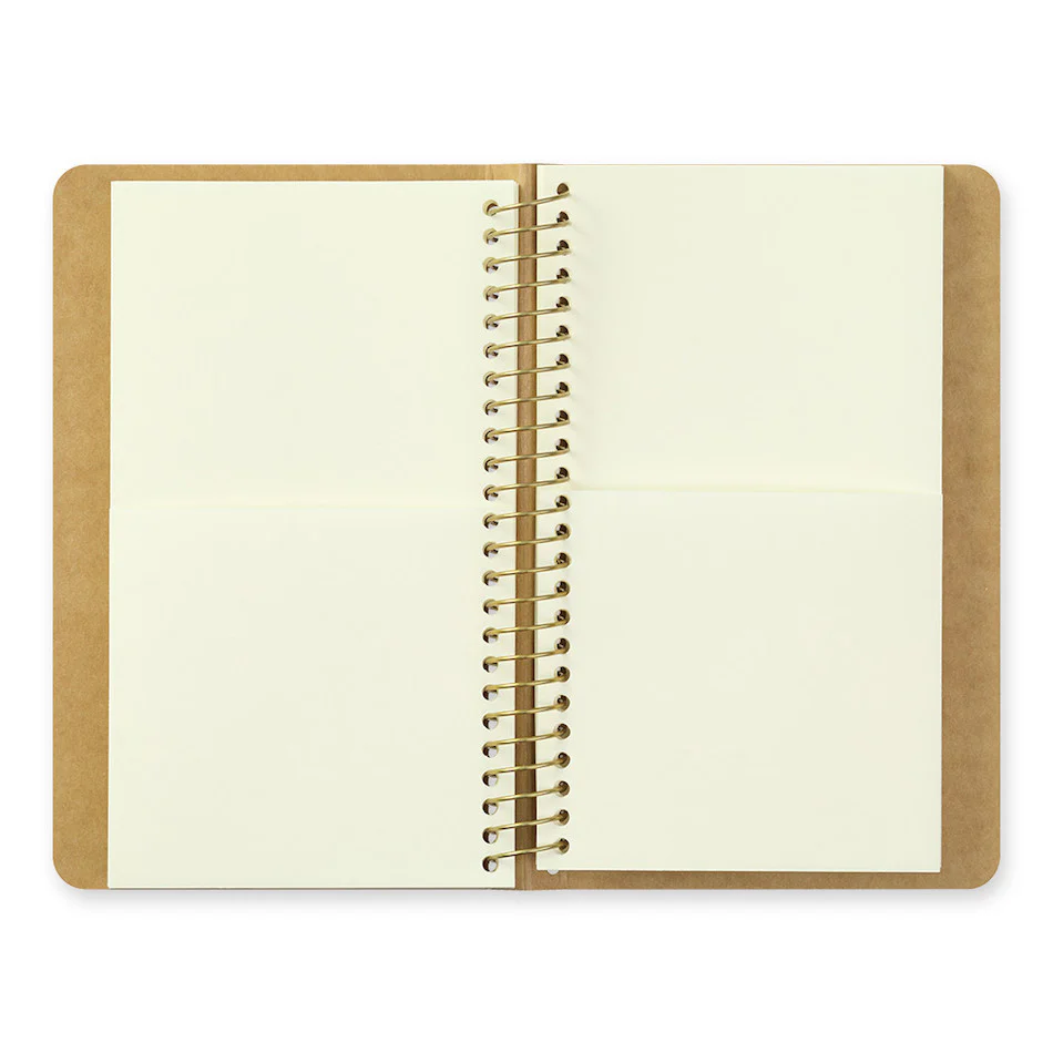 TRAVELER'S COMPANY Notebook Spiral Ring A6 Paper Pocket - Image 2