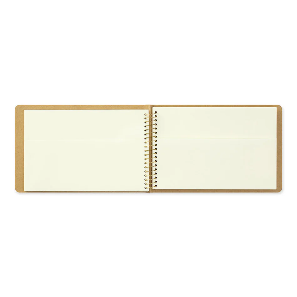 TRAVELER'S COMPANY Notebook Spiral Ring B6 Paper Pocket - Image 2