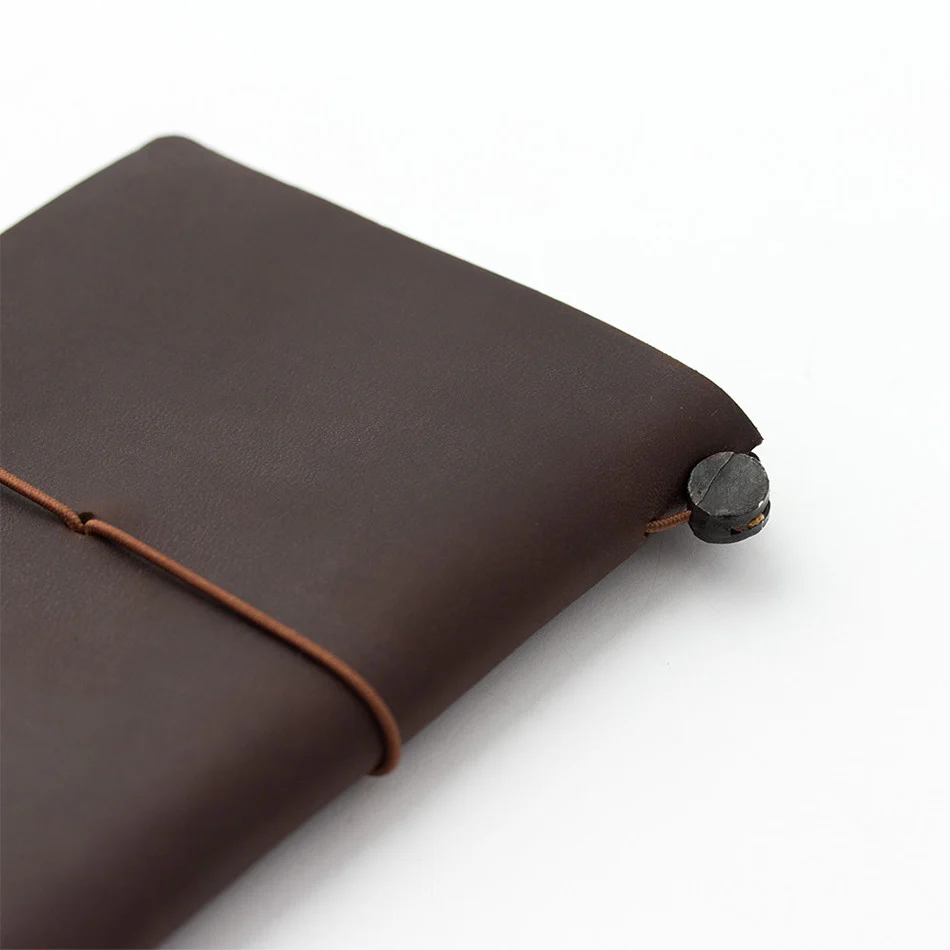 TRAVELER'S COMPANY Traveler's Notebook Leather Passport Size Brown - Image 7
