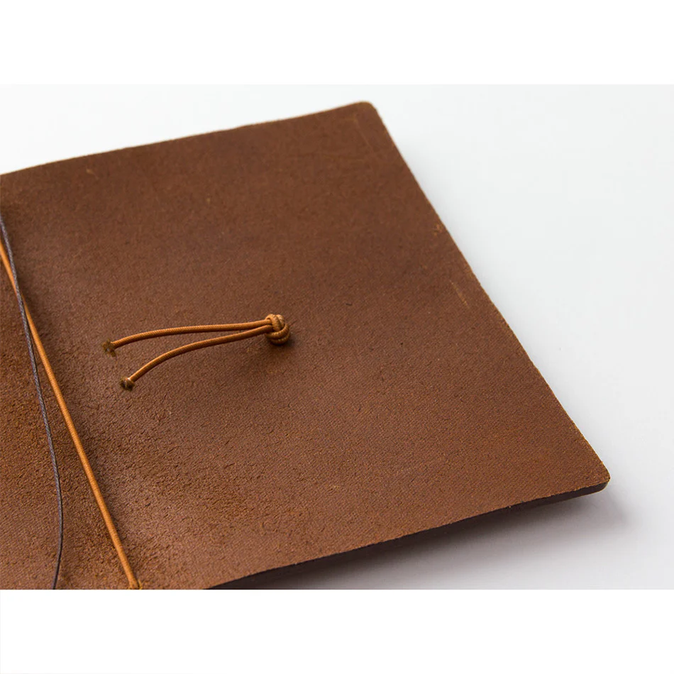 TRAVELER'S COMPANY Traveler's Notebook Leather Passport Size Camel - Image 6