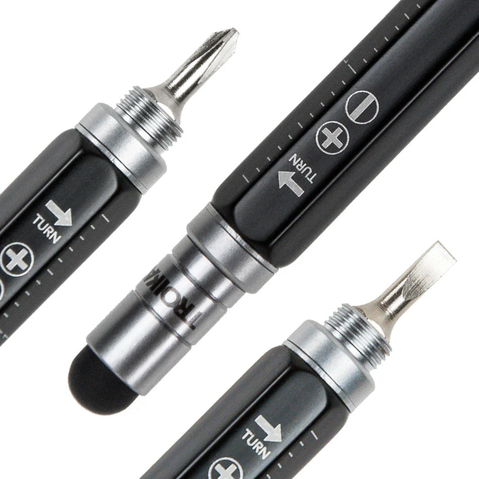 Troika Liliput Mini Construction Pen Silver - Image 2
