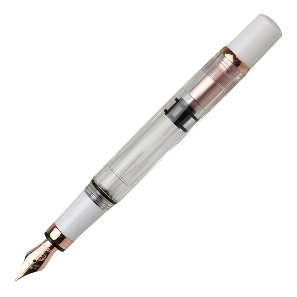 TWSBI Diamond 580 Fountain Pen White Rose Gold II
