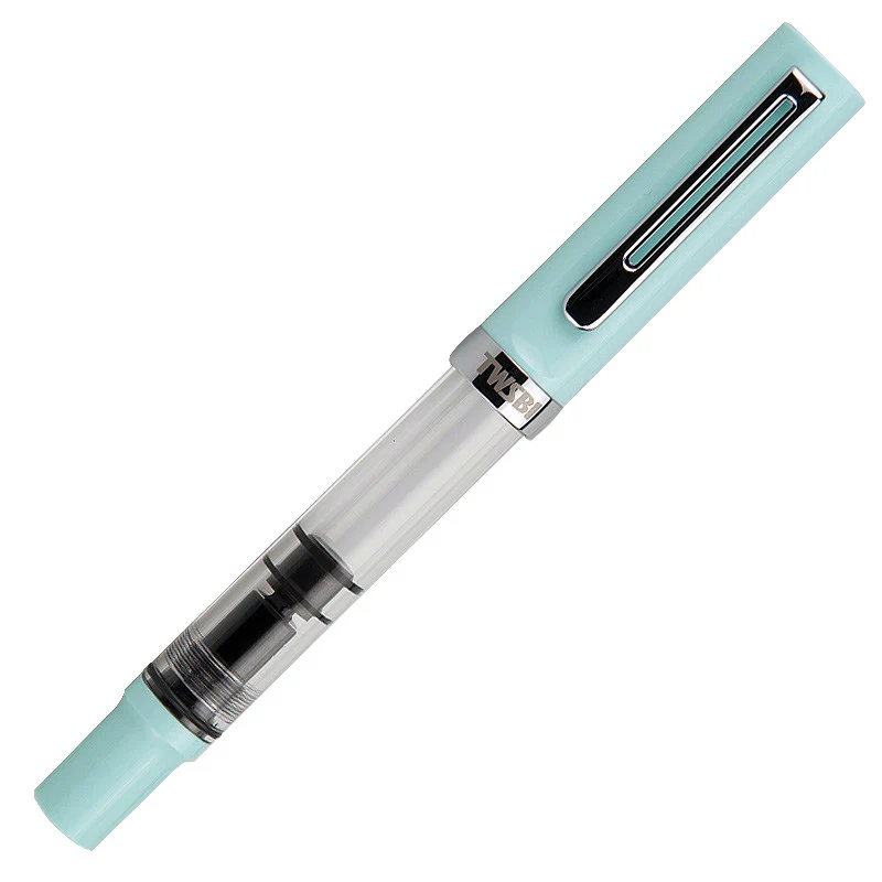 TWSBI Eco-T Fountain Pen Mint Blue Limited Edition - Image 2