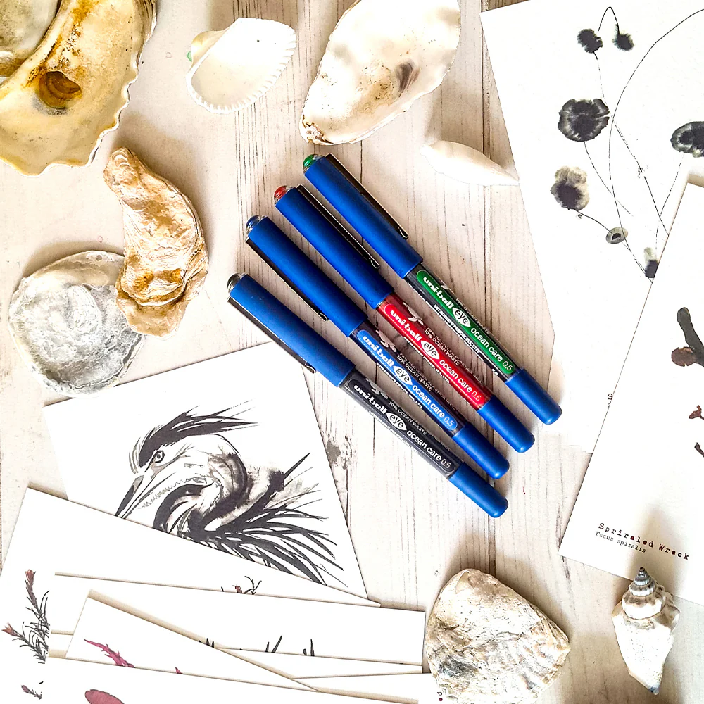 Uni-Ball Eye Ocean Care UB-157 Rollerball Pen - Image 3