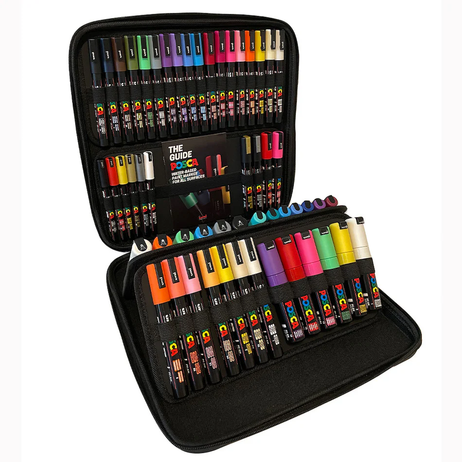 Uni POSCA Marker Pen Set of 54 - Image 2